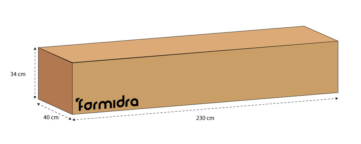 Utedusch Formidra Dada Hybrid 40L Böjd
