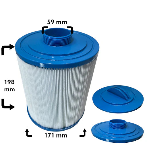 Spafilter som passar b.la. Artesian, Jazzi, Masterspa, Trademax, Vita