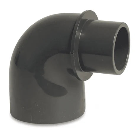 PVC Vinkel 90gr 50mm hona/hane