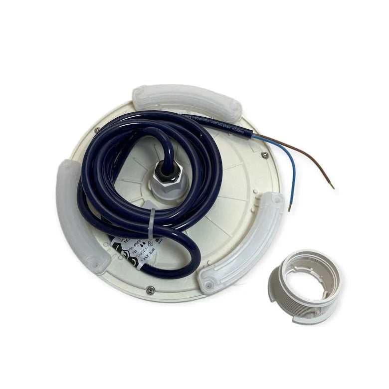 Lampa för glasfiberpool 20W vit Gaia