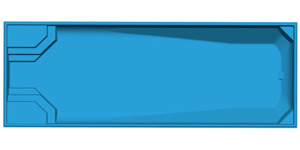 Glasfiberpool Luxor