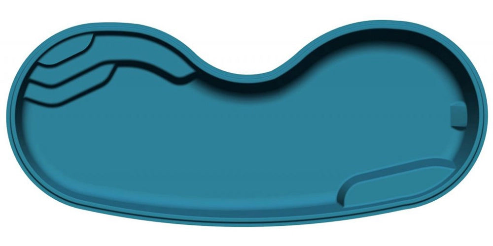 Glasfiberpool Manatee Deep