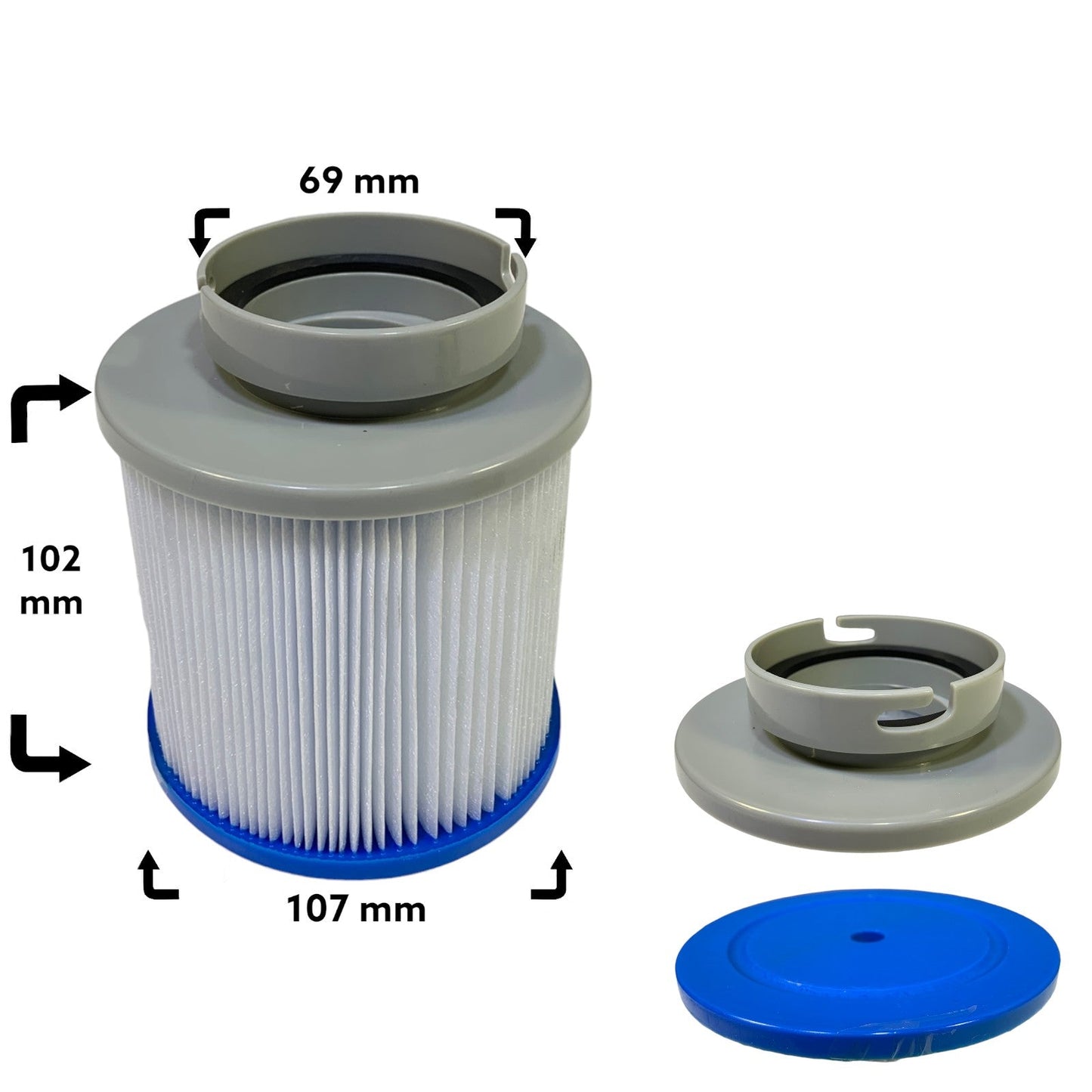 Spafilter som passar b.la. M-spa