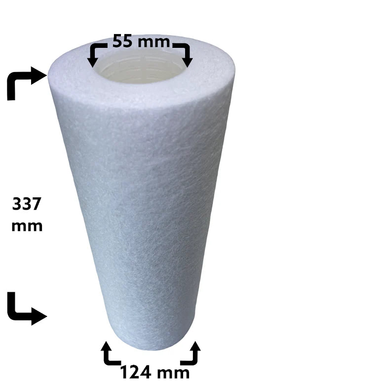 Rengöringsfritt Spafilter som passar b.la. Alps Spa, Artesian, Balboa, Bauhaus, CalSpa, Clearwater, Coleman