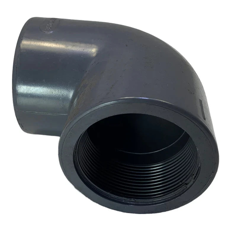 PVC Vinkel 90gr 63mm-2"