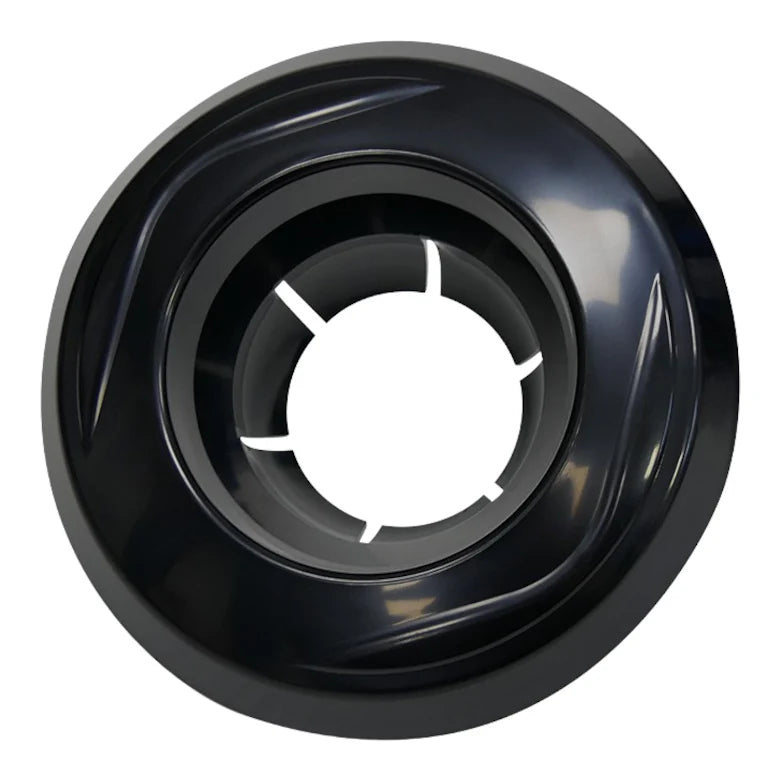 Front/ täckring NFX inlopp svart