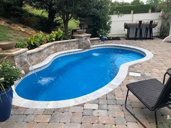 Glasfiberpool Crystal Cove