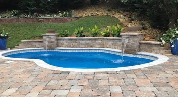 Glasfiberpool Crystal Cove