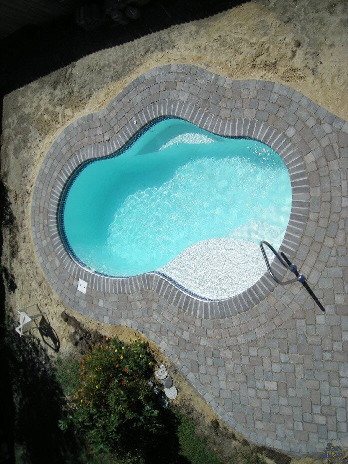 Glasfiberpool Crystal Cove