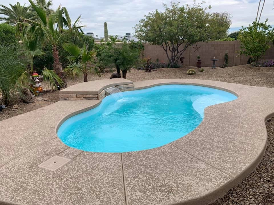 Glasfiberpool Crystal Cove