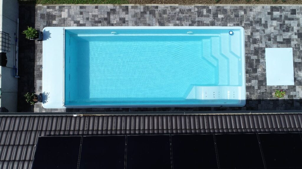 Glasfiberpool FULL RELAX 7,50m x 3,10m x 1,50m