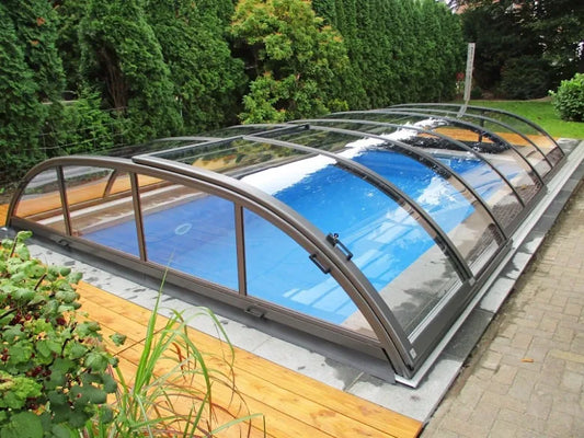 Pooltak Novara A Klarplast Antracit 6,42x3,25m