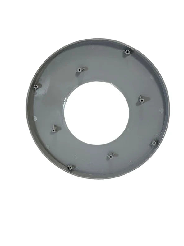 Ram rund ljus grå till Lampa LED Weltico