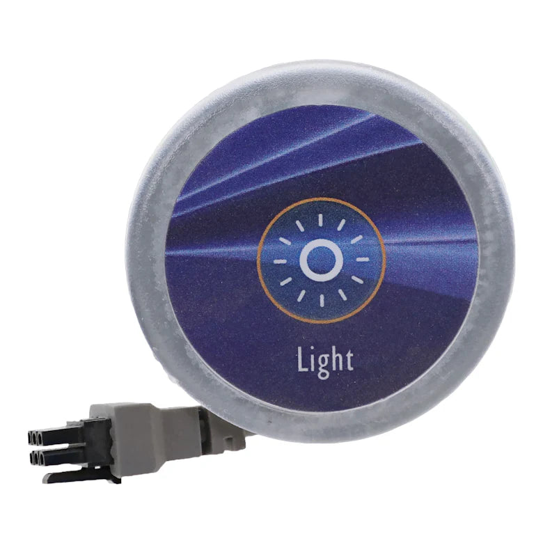 Styrpanel Balboa AX10 A4 Extrapanel/ Knapp (Light)