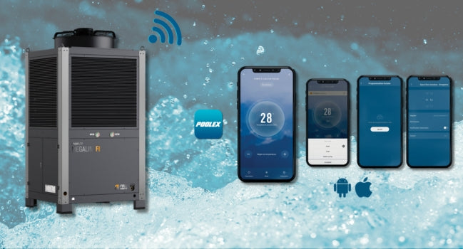 Poolex Megaline Fi3 100 kW Full Inverter Poolvärmepumpv