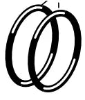 Rep.sats O-ring (shuntventil) poolguard