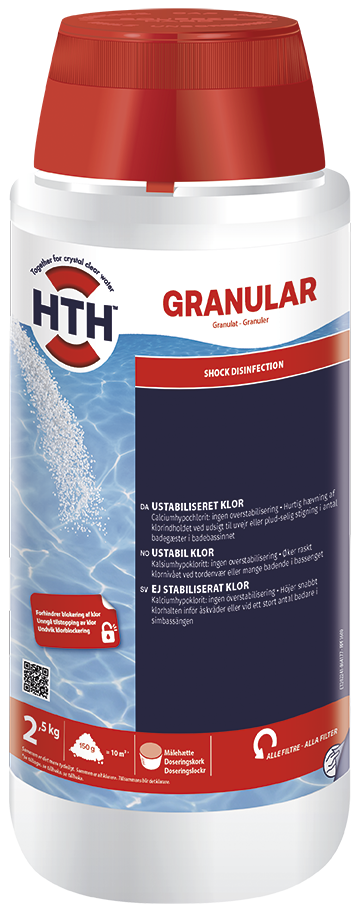 KlorHTH Granular 2,5 kg