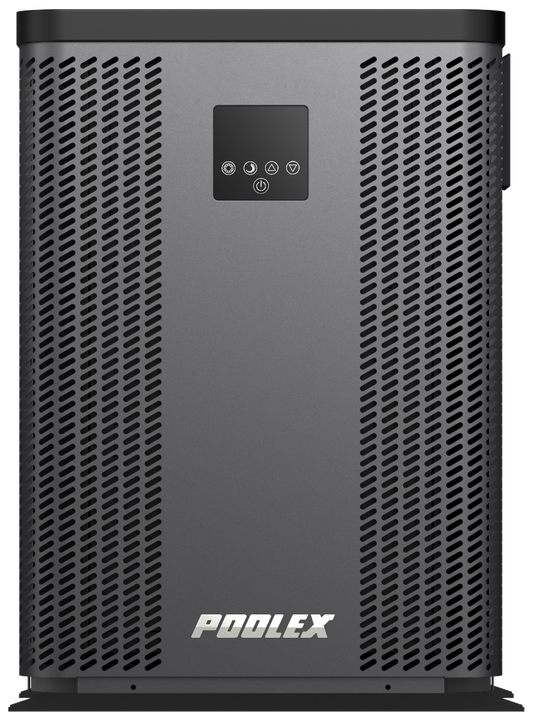 Poolex Silverline Top – Full Inverter poolvärmepump med vertikal ventilation
