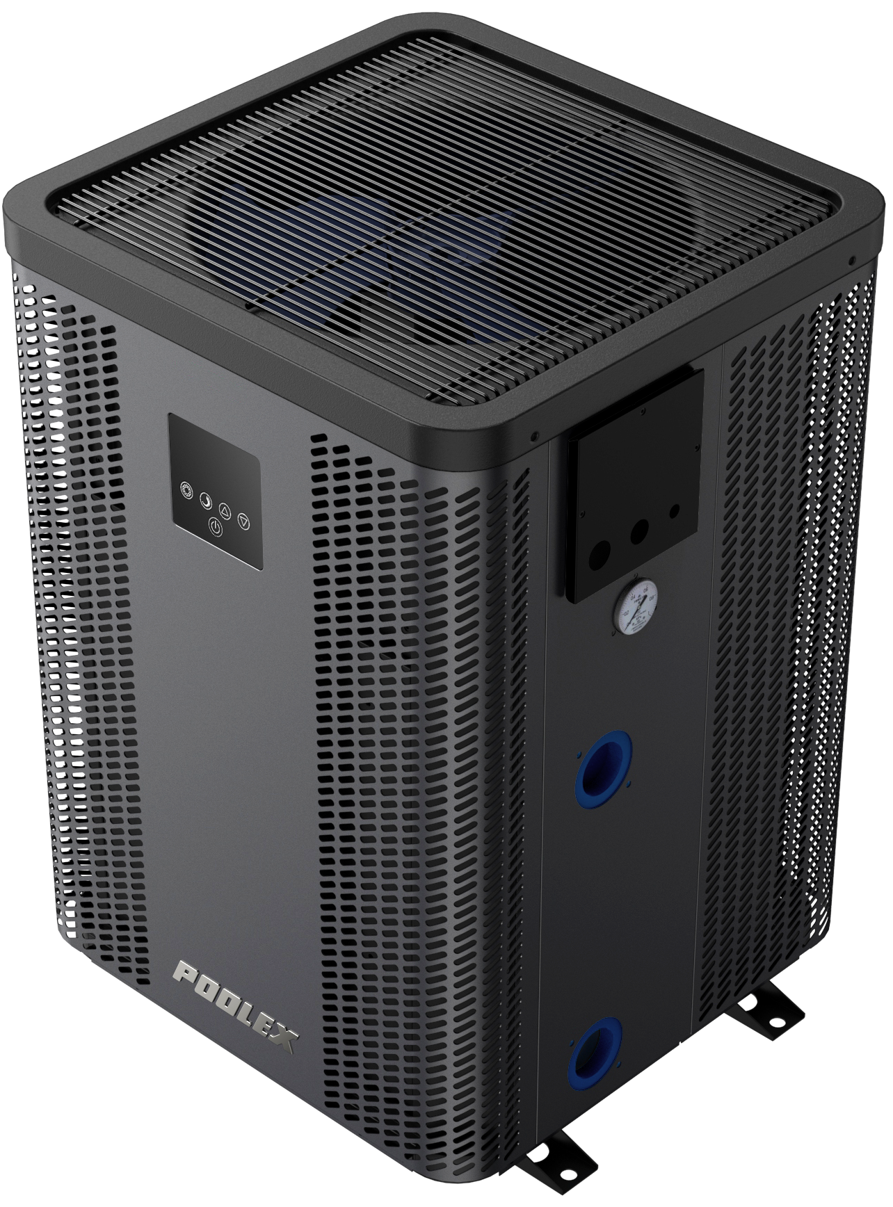 Poolex Silverline Top – Full Inverter poolvärmepump med vertikal ventilation
