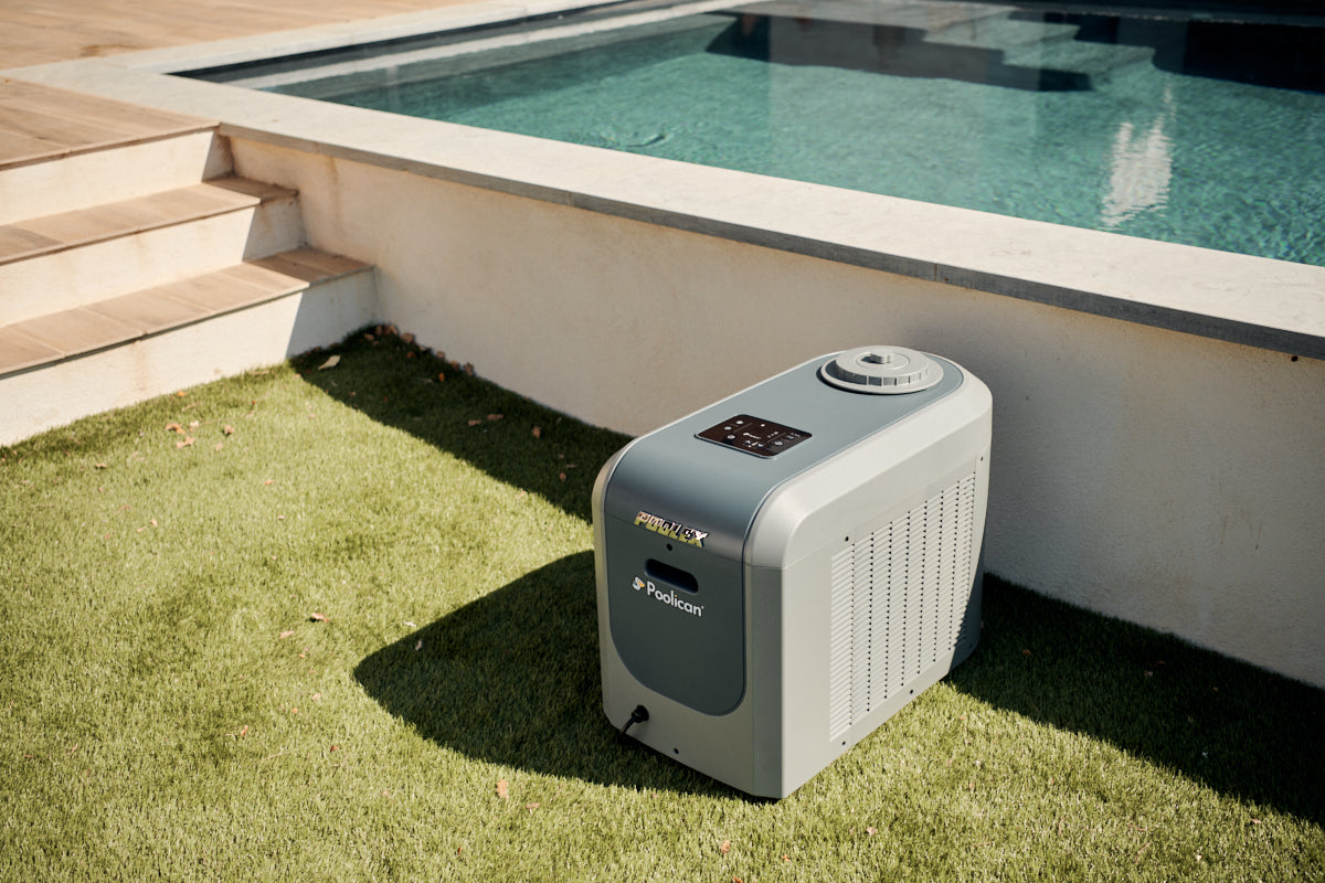 Poolex Poolican New Edition 102 Extra – 4-i-1 Teknikrum för Pool upp till 25 m³