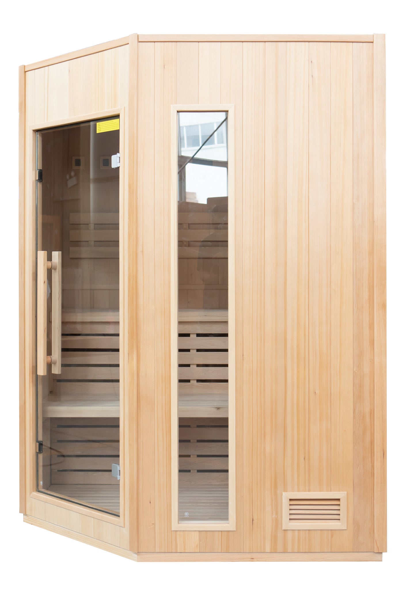 Sauna Vapeur ZEN Angulaire - 3 Personer bastu