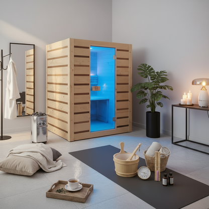 Sauna Holl’s Eccolo 3-personers bastu