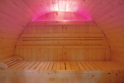 Sauna Gaïa Bella – Utomhusbastu i Massiv Gran (3 personer)