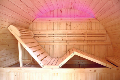 Sauna Gaïa Bella – Utomhusbastu i Massiv Gran (3 personer)