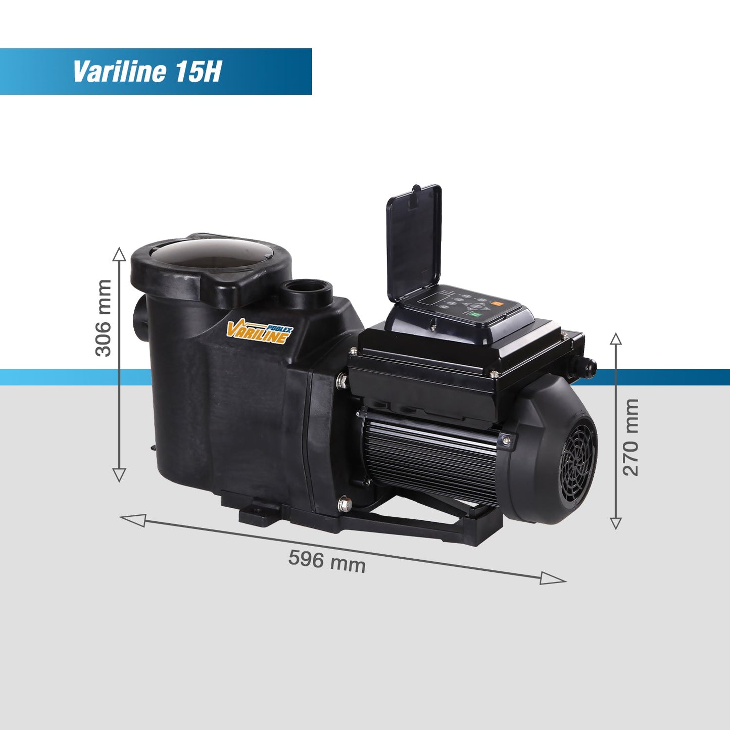 Poolex VariLine WiFi Poolpump – Variabel hastighet (5 varianter)