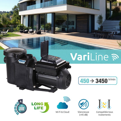 Poolex VariLine WiFi Poolpump – Variabel hastighet (5 varianter)
