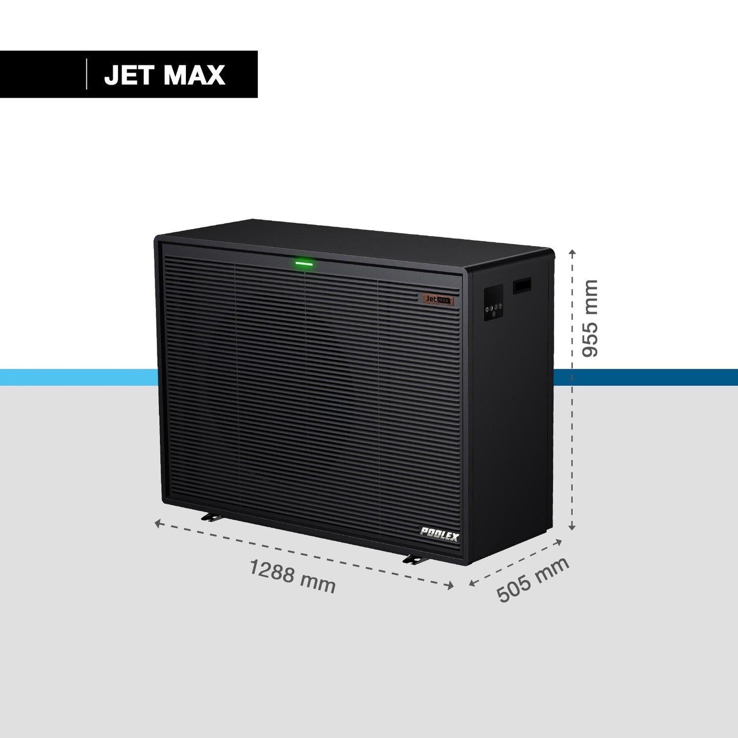 Poolex Jet Max Premium Full Inverter Poolvärmepump