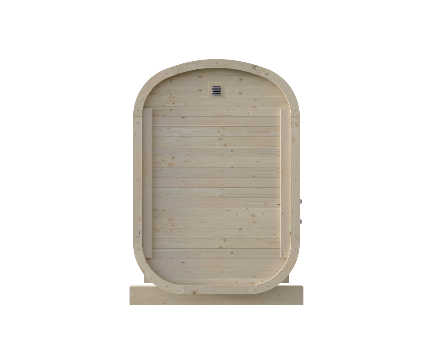 Sauna Gaïa Urban 2 Personer – Utomhusbastu i Kanadensisk Gran (130x130 cm)
