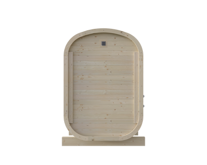 Sauna Gaïa Urban 2 Personer – Utomhusbastu i Kanadensisk Gran (130x130 cm)