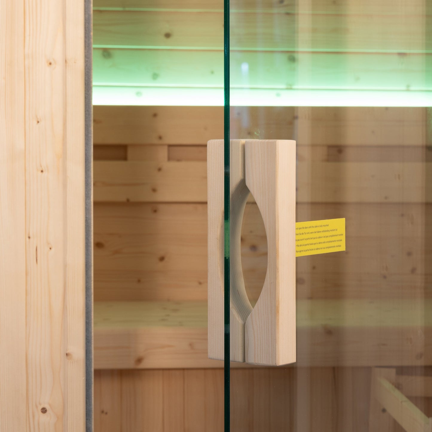 Sauna Gaïa Urban 2 Personer – Utomhusbastu i Kanadensisk Gran (130x130 cm)