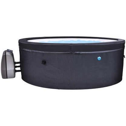 NetSpa Vita 4 Personer Semi-Rigid Spa med Möbler & Omramning