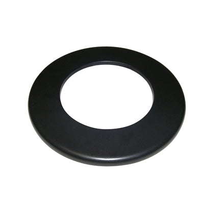 Täckring 150mm svart