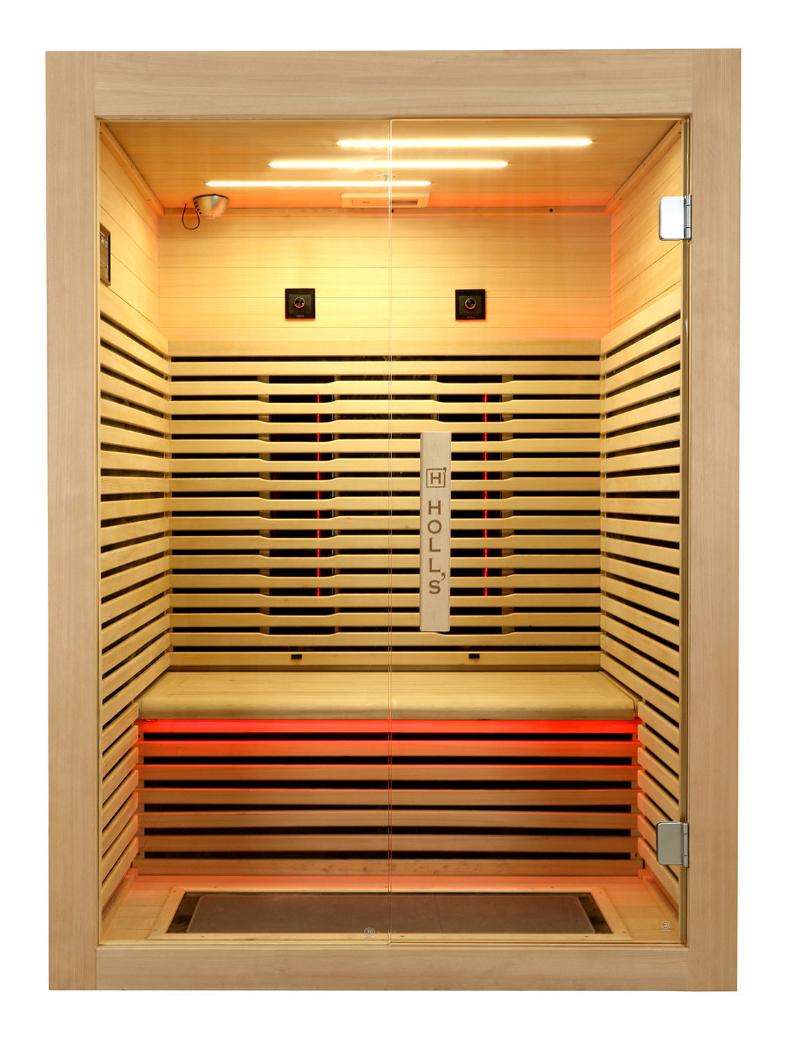 Holl’s Canopée Infraröd Bastu 2 Personer – Triple Care Full Spectrum & Premium Gran