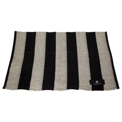 Bastu lavduk 40x50 cm svart/vit Emendo
