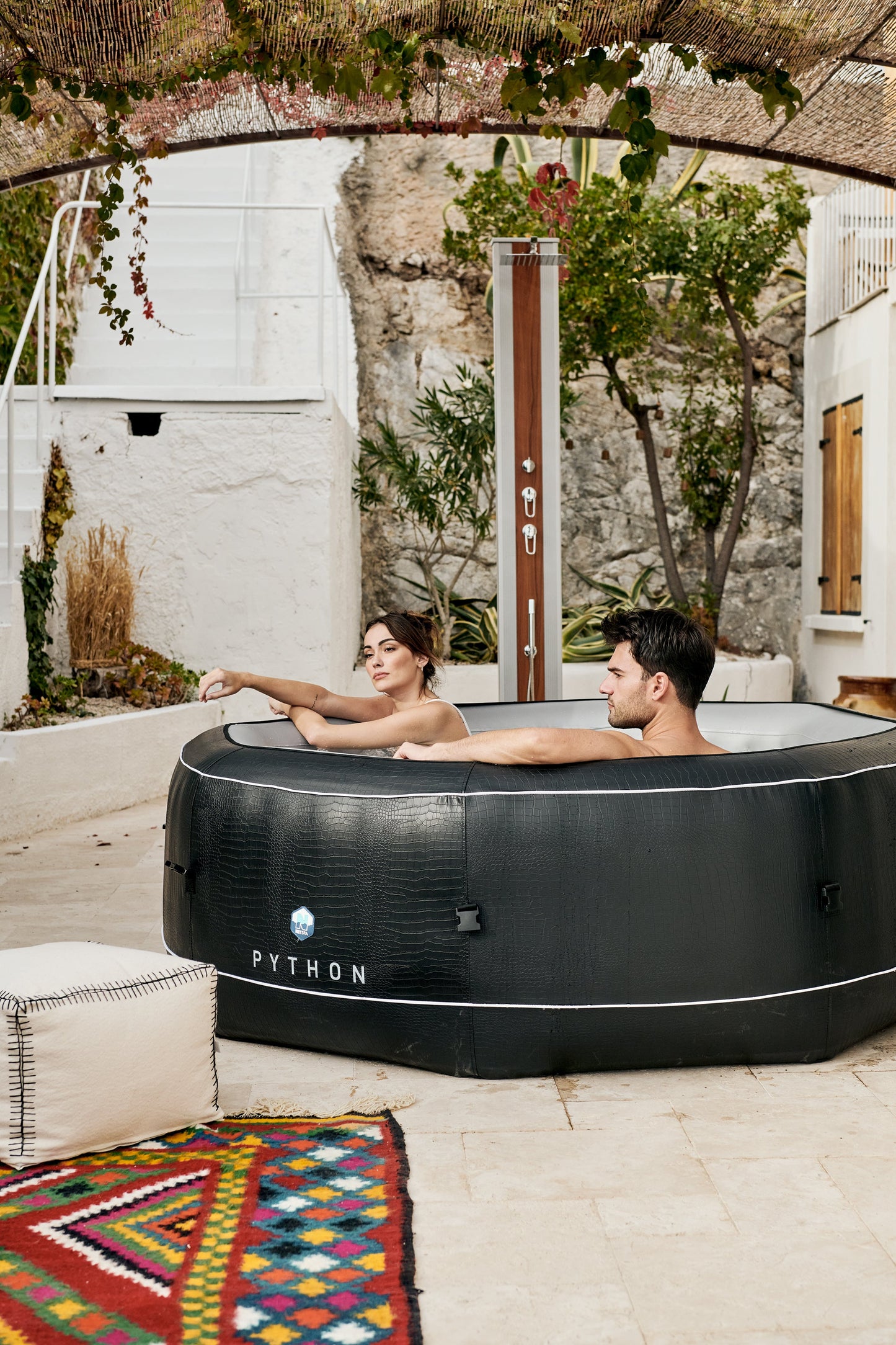 NetSpa Python 5–6 Personer Uppblåsbart Premium Spa – 185 cm