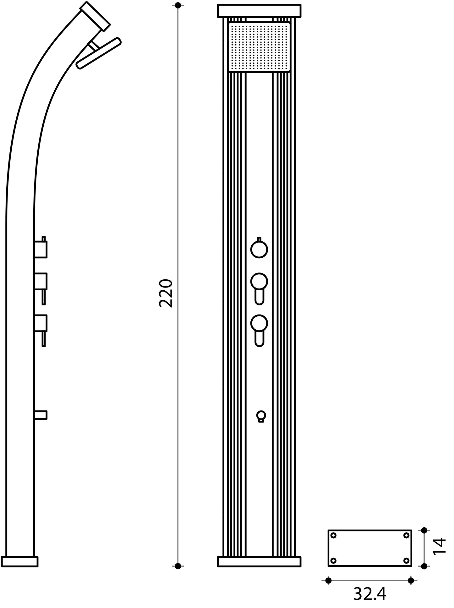 Utedusch Formidra Dada Hybrid 40L Böjd