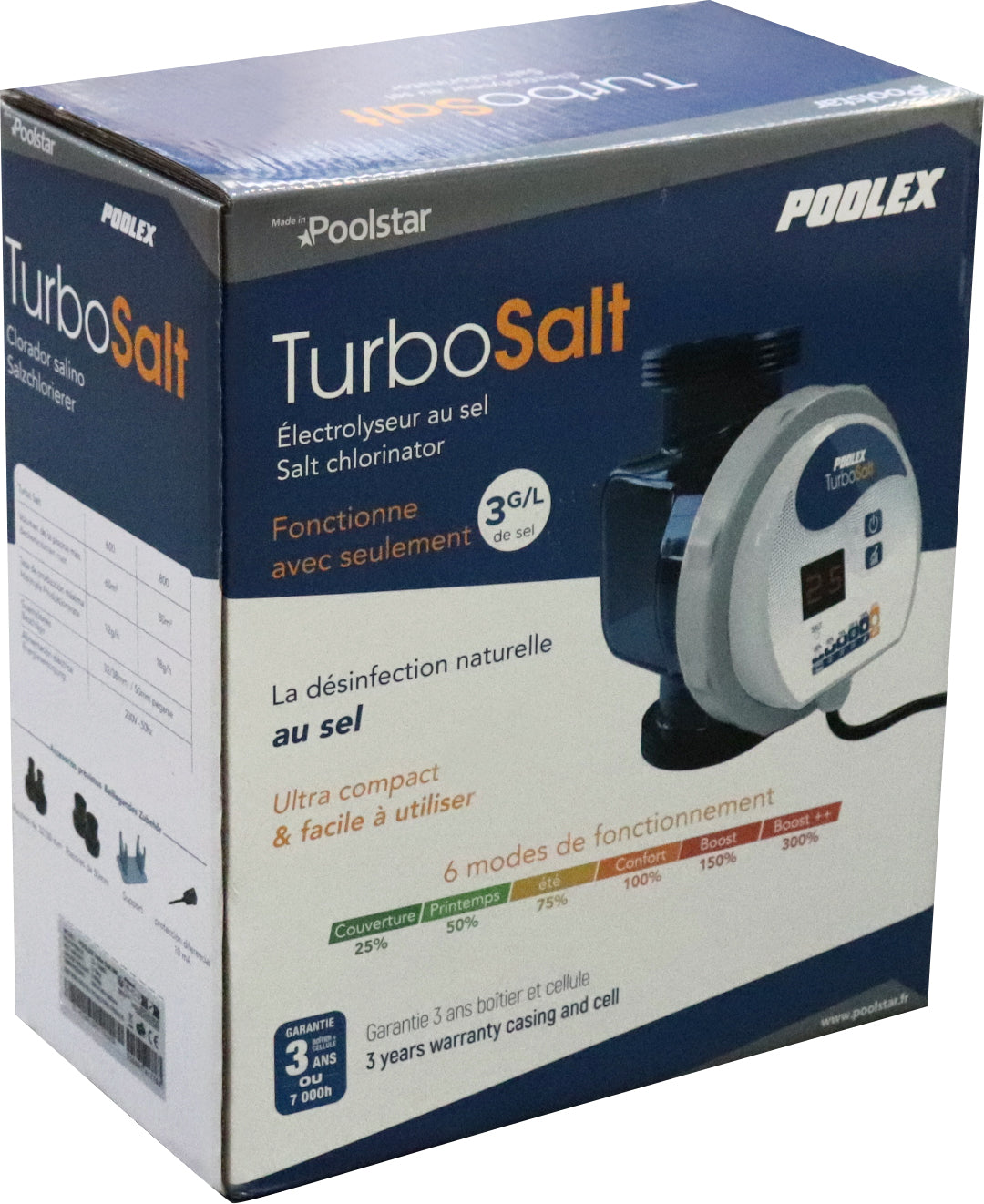Saltklorinator Poolex Turbo Salt 10-80 m3