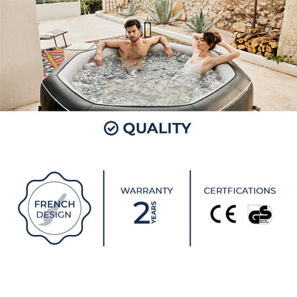 NetSpa Python 5–6 Personer Uppblåsbart Premium Spa – 185 cm