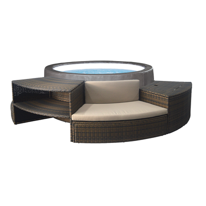 NetSpa Vita Premium 6 Personer Semi-Rigid Spa med Möbler