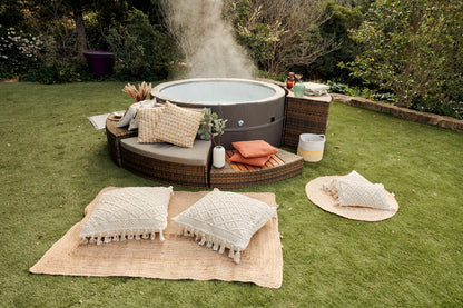 NetSpa Vita Premium 6 Personer Semi-Rigid Spa med Möbler