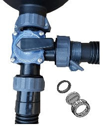 3-vägs avstängningsventil Ø50 mm – Poolex (Intex/BW/Ø50mm kompatibel)