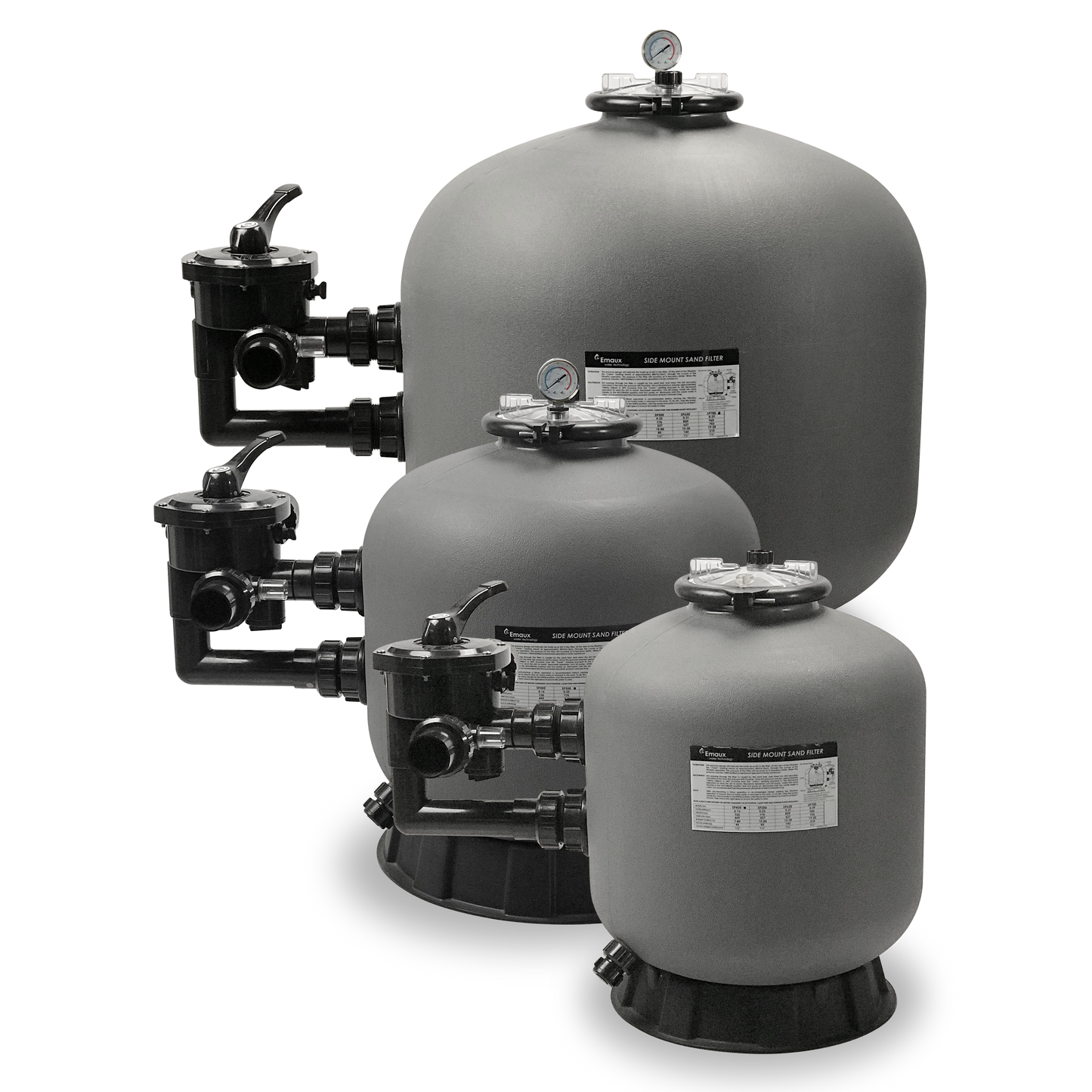 Sandfilter Poolex Opti sidomonterad ventil