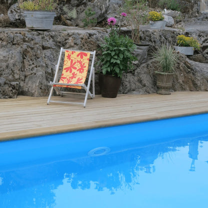 Planet Pool Poolliner Tradition Rektangulär 1,5m Djup