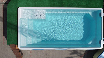 Glasfiberpool SWIM COMFORT 8,80m x 3,50m x 1,50m
