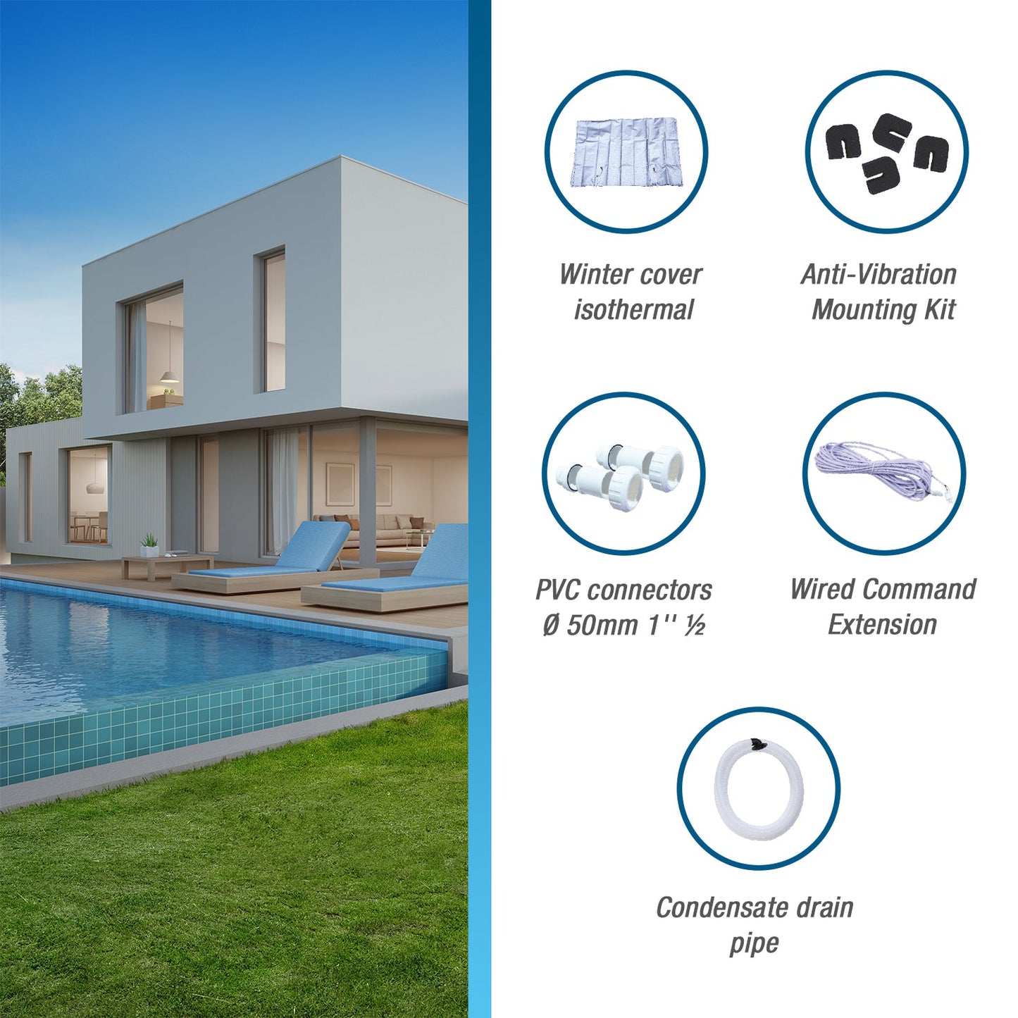 Poolvärmepump Poolex Silverline Fi Full Inverter