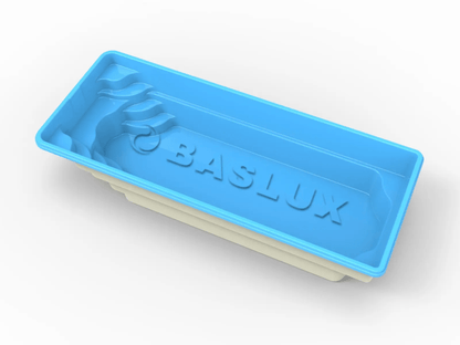 Glasfiberpool HAITI 7,50m x 3,10m x 1,50m